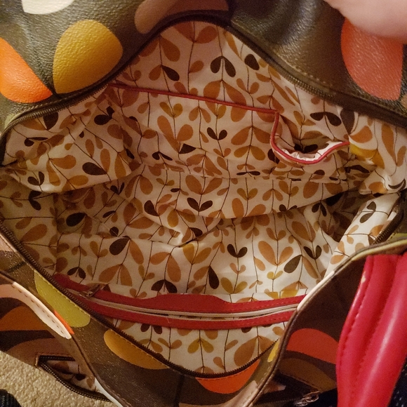 Fall/Autumn Polka dot "All-around" Purse - Picture 7 of 8